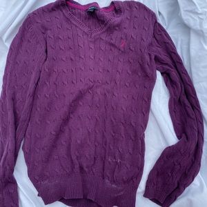 Purple Nautica sweater